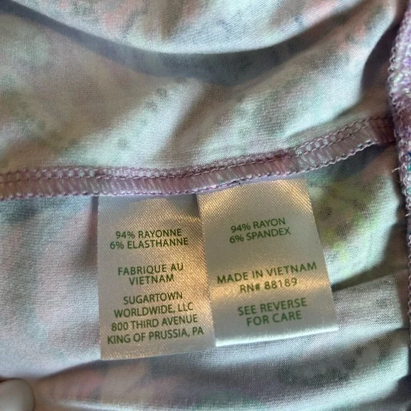 Lilly Pulitzer Purple Blue Halter Tank Top - Picture 11 of 12